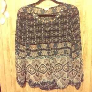 Nordstrom Size Medium Blouse